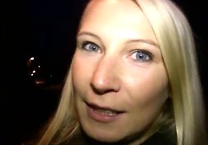 Blond-haired beauty deepthroating cocks and more