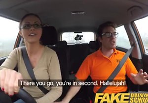 Real-life fucking with bitches from driving school