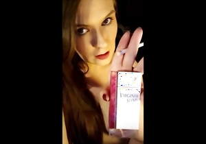 Cute-looking angel with huge boobies likes nasty sex games